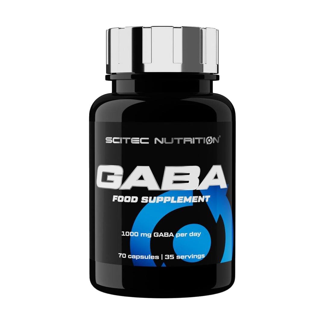 Гамма-аміномасляна кислота Scitec Nutrition GABA 1000 мг, 70 капсул